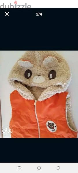 gilet bear- 4years- market rate in excellent condition 1