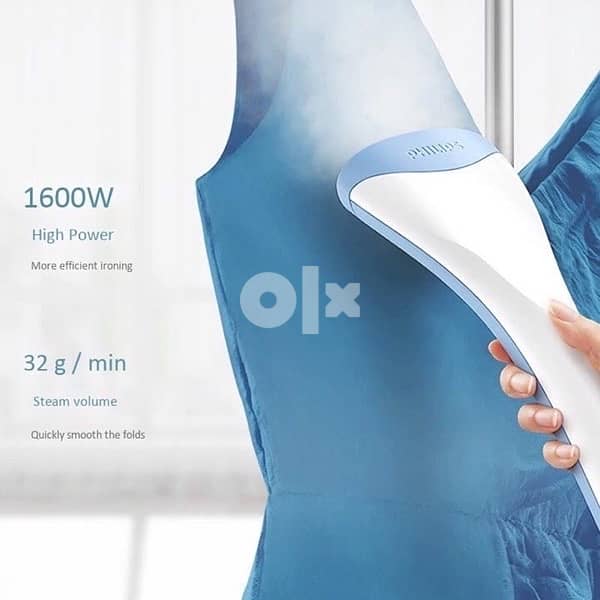 Philips 1600w Easy Touch Stand Garment Steamer GS482 4