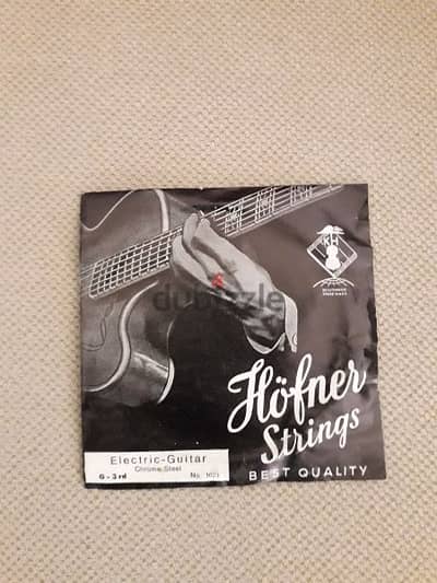 G 3rd String HOFNER for Electric Guitar