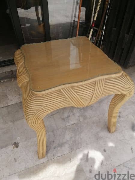 طاولة صالون خشب ناعمة جدا سعر لقطة coffe table 1