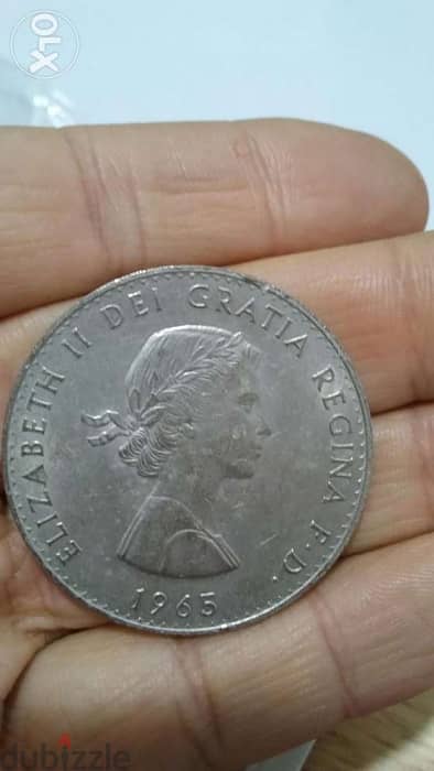 UK Churchil Memorial Large Coin year1965 1