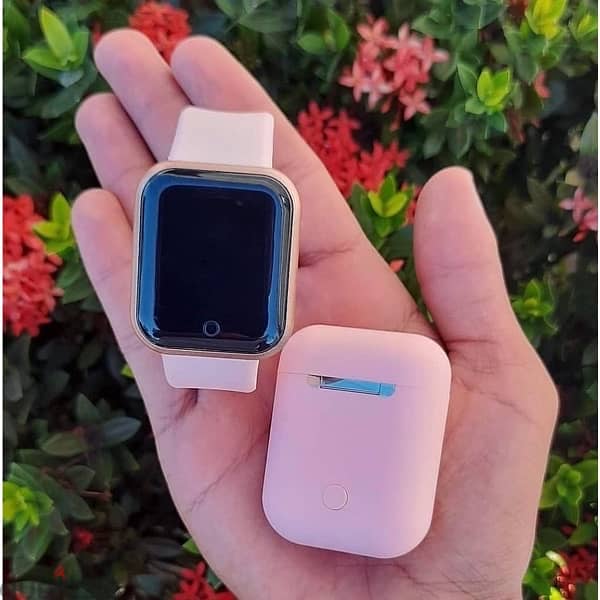 smart watch D20 and inpods 12 3