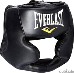Everlast MMA Boxing  Headgear Black adjustable
