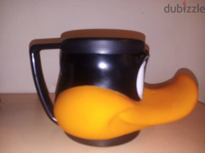 Original disney Daffy duck heavy plastic drinking mug 2