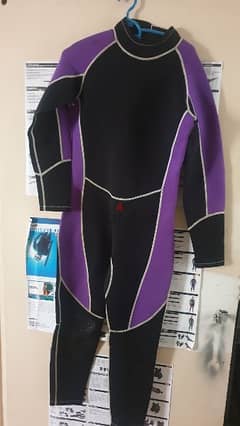 tribord wet suit large 3mm