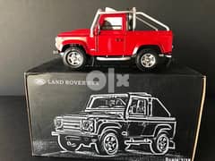 1/18 diecast Landrover Defender Red Model car