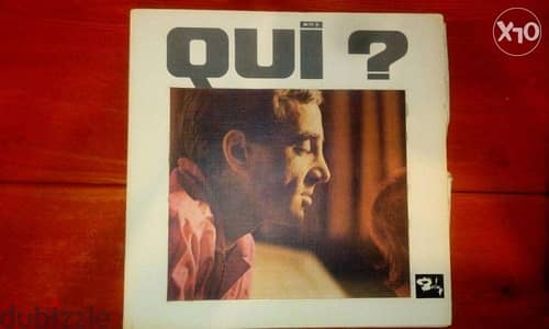 Charles aznavour "qui" vinyl