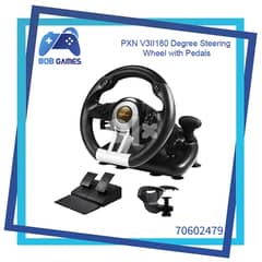 PXN V3II 180 Degree, Steering Wheel With Pedals 0