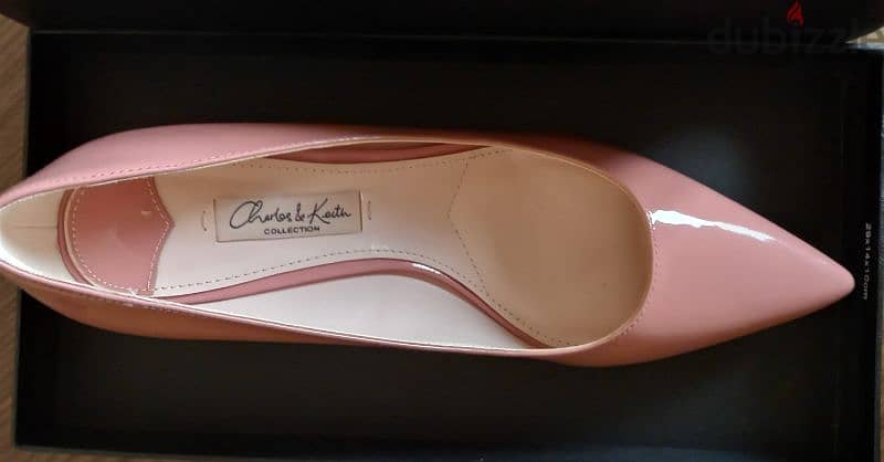 Charles Keith design shoes escarpin saumon size 38 2