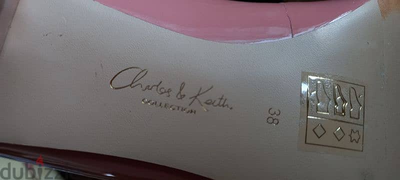 Charles Keith design shoes escarpin saumon size 38 4