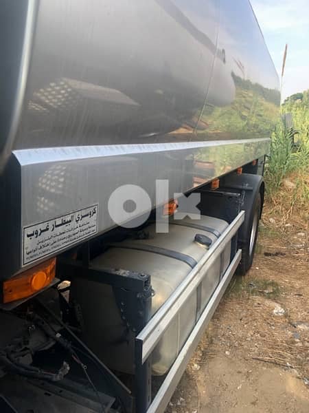 Mercedes actros water tank 4