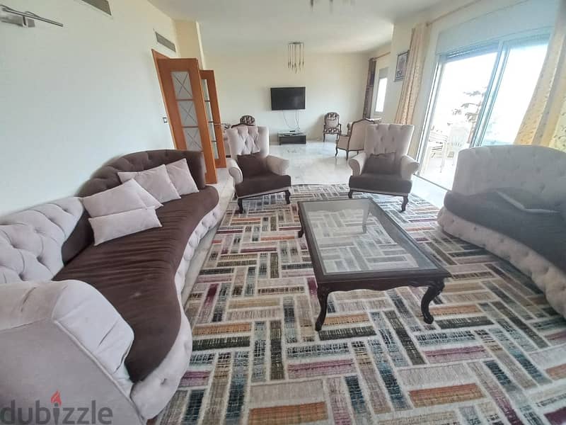 300 Sqm |Fully furnished apartment Sahel Alma| Mountain and sea view 3