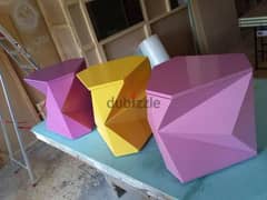3d tables many colours 0