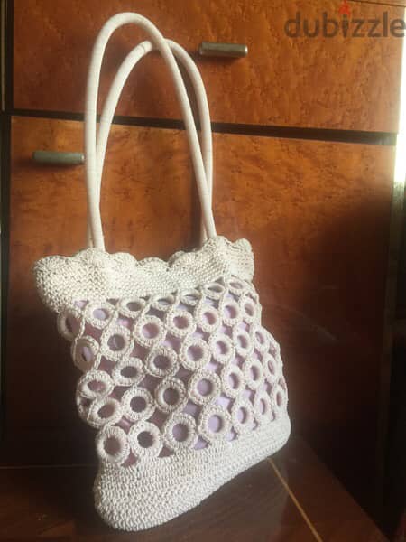 Crochet Bag - Vintage  - حقيبة يد كروشية 3
