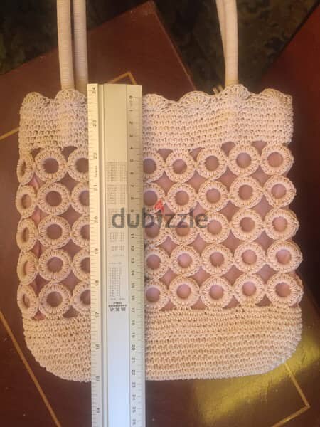 Crochet Bag - Vintage  - حقيبة يد كروشية 6
