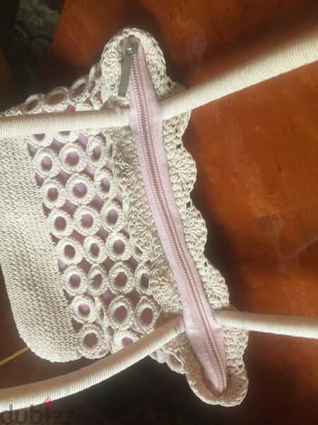 Crochet Bag - Vintage  - حقيبة يد كروشية 10