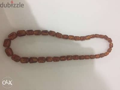 real antique yolk egg natural Amber necklace