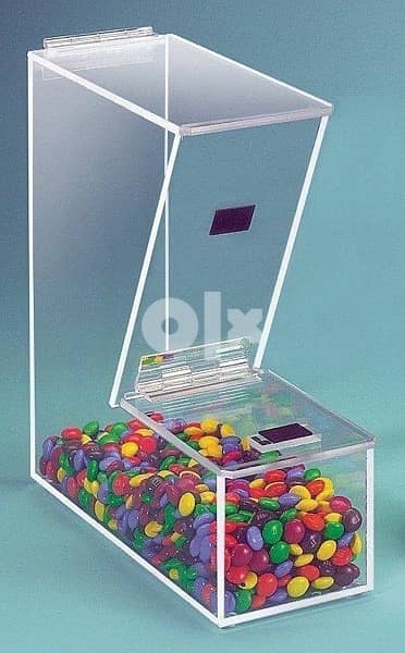 Jelly jelis box boxes plexi plexiglass stand ستاند جلي بهارات بزورات 12