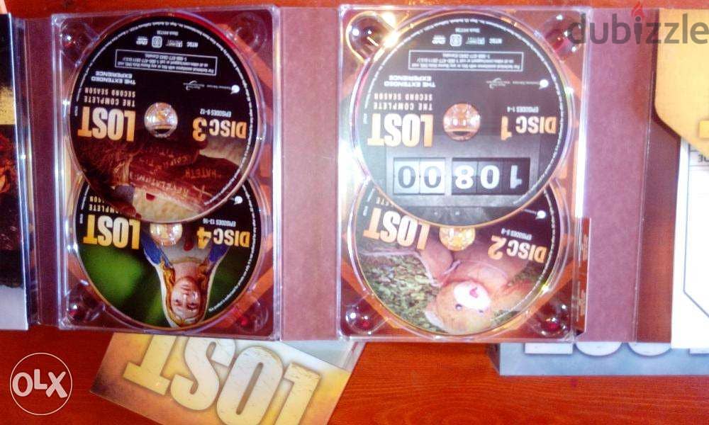 Lost series original dvds season 1 and 2 1