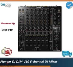 Pioneer DJ DJM-V10 6-channel DJ Mixer, Warranty 1 year