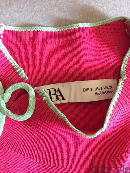 Zara pink dress 4