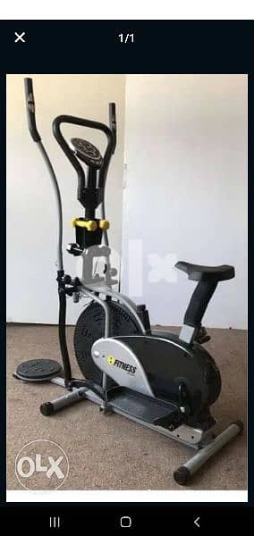 cardio elliptical and bike machine from GEO SPORT equipments