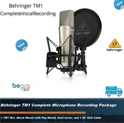 Behringer TM1 Complete Microphone Recording Package