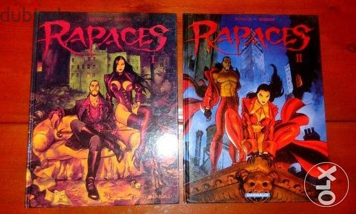 Rapaces 4 volumes rated R french comics 1