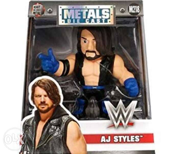 AJ Styles (WWE) diecast model. 3