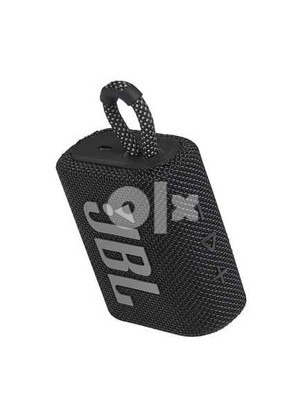 JBL GO 3 Portable Bluetooth Speaker Black and red available 0