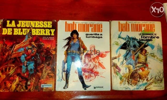 Different french comic books hard covers starting 4$ 1
