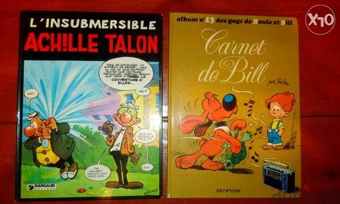 Different french comic books hard covers starting 4$ 2