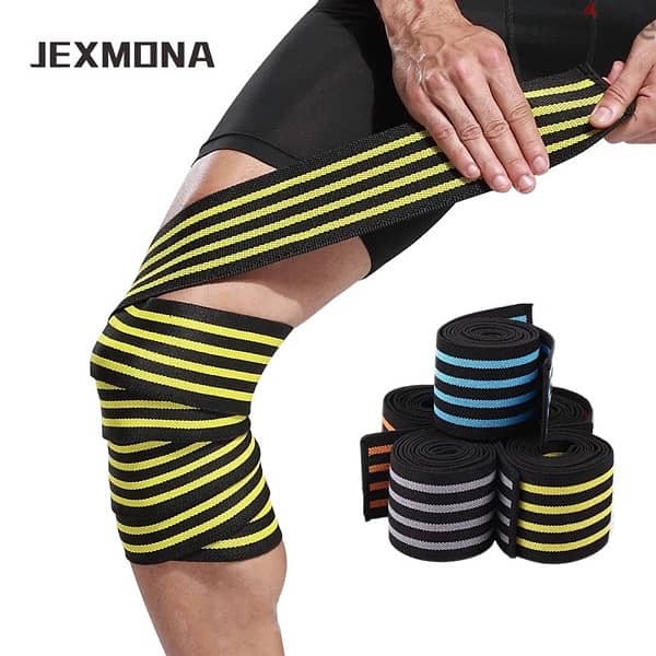 Knee wraps 2pcs for weightlifting 1