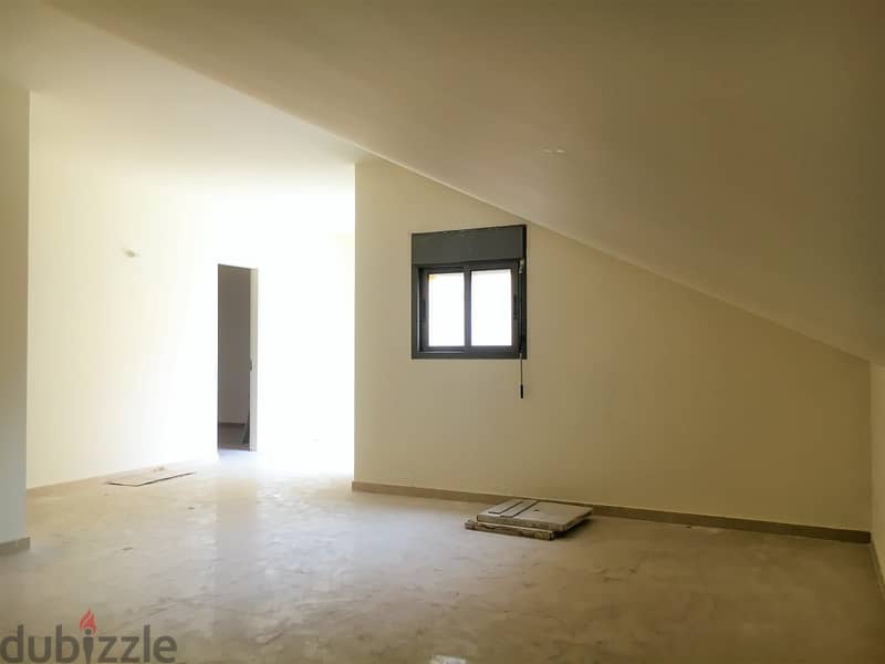 Duplex in Mansourieh, Metn with Partial City and Sea View 5