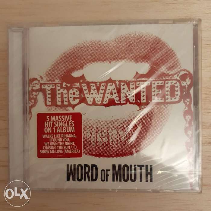 The Wanted, Word Of Mouth CD 0