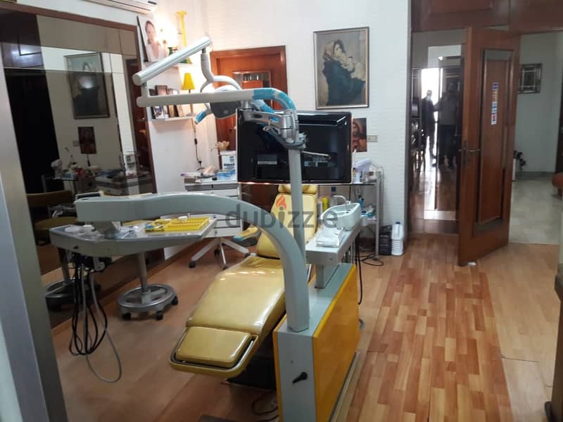 110 Sqm | Fully furnished Clinic for sale or rent in Mansourieh 2
