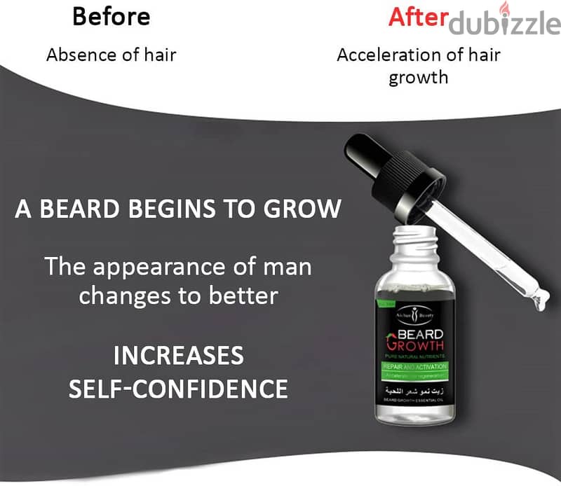 Aichun Beauty Beard Oil Mustache Natural Nutrient Hair Growth – 30ml 4