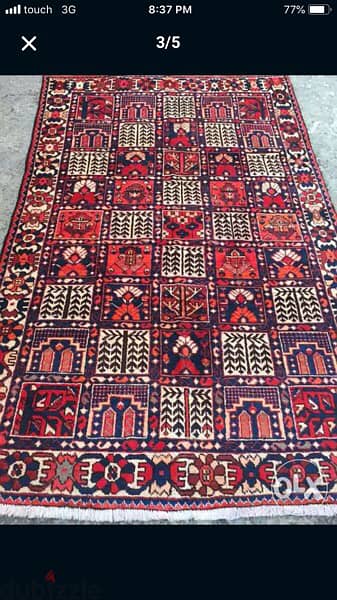 سجاد عجمي . شغل يدوي صوف155*250. persian carpet. Tapis. Hand made 3