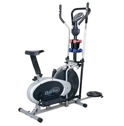 Elliptical and bike cqrdio machine in z same time