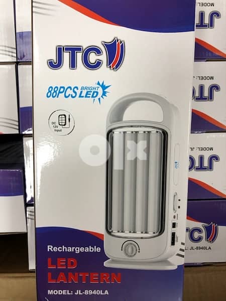 JTC 88PC Bright LED rechargeable 2