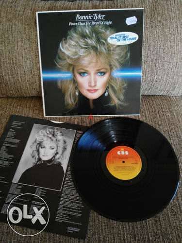 bonnie tyler faster than the speed of night vinyl 0