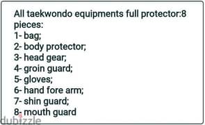 TAEKWONDO equipments kwon brand approved 0