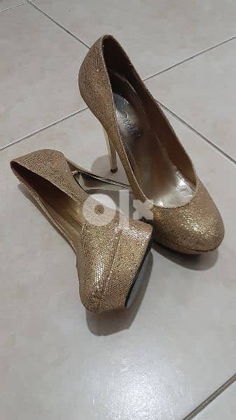 High Heels like new used once, Size 38 0