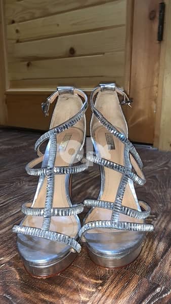 silver sandals 1