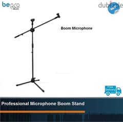 Tripod Microphone - Microphone Stand with 2 Boom Arm,Studio Mic Stand 0