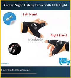 Glove LED Flashlight For Night playing,Limited Quantity.