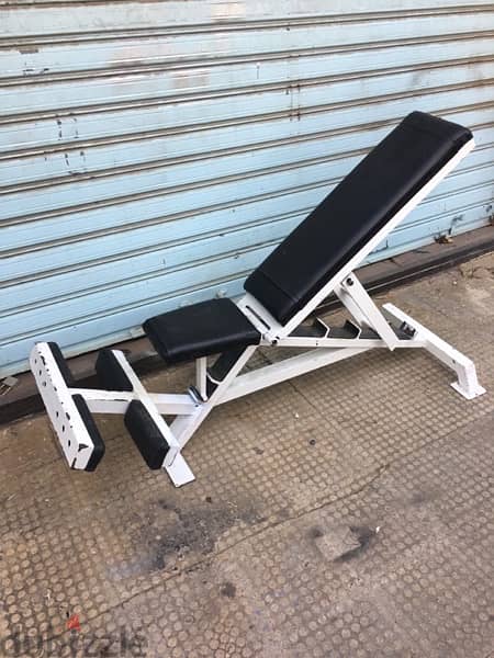 bench adjustable all levels from dicline till shoulder heavy duty 2