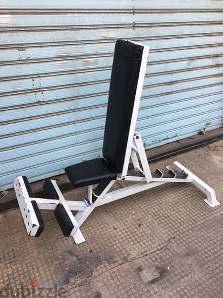 bench adjustable all levels from dicline till shoulder heavy duty 4