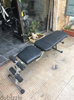 kettler bench adjustable foldable heavy duty very good quality