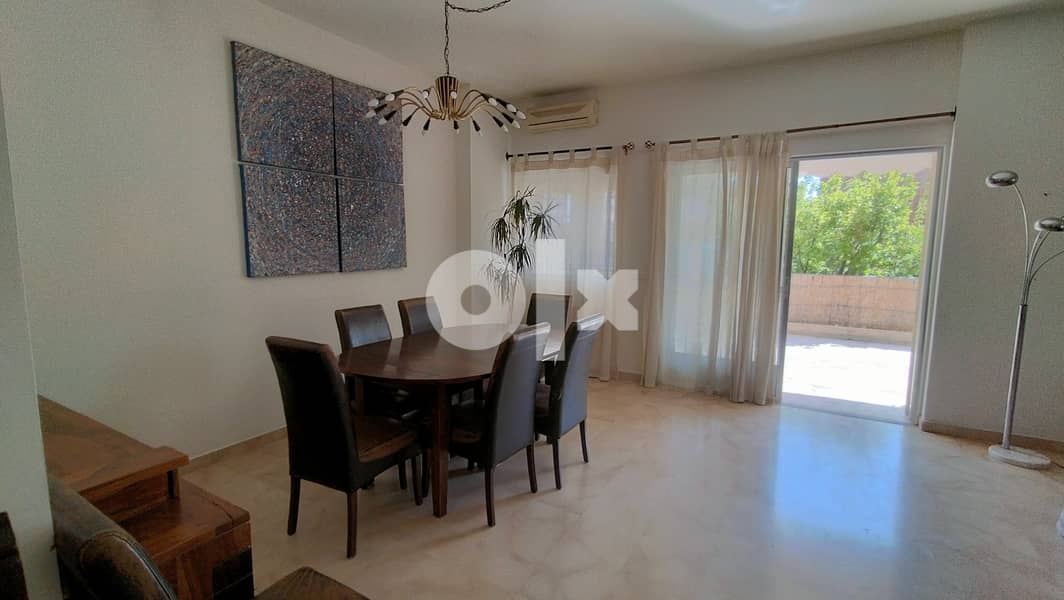 Fully furnished apartment in Mtayleb with spacious garden 10